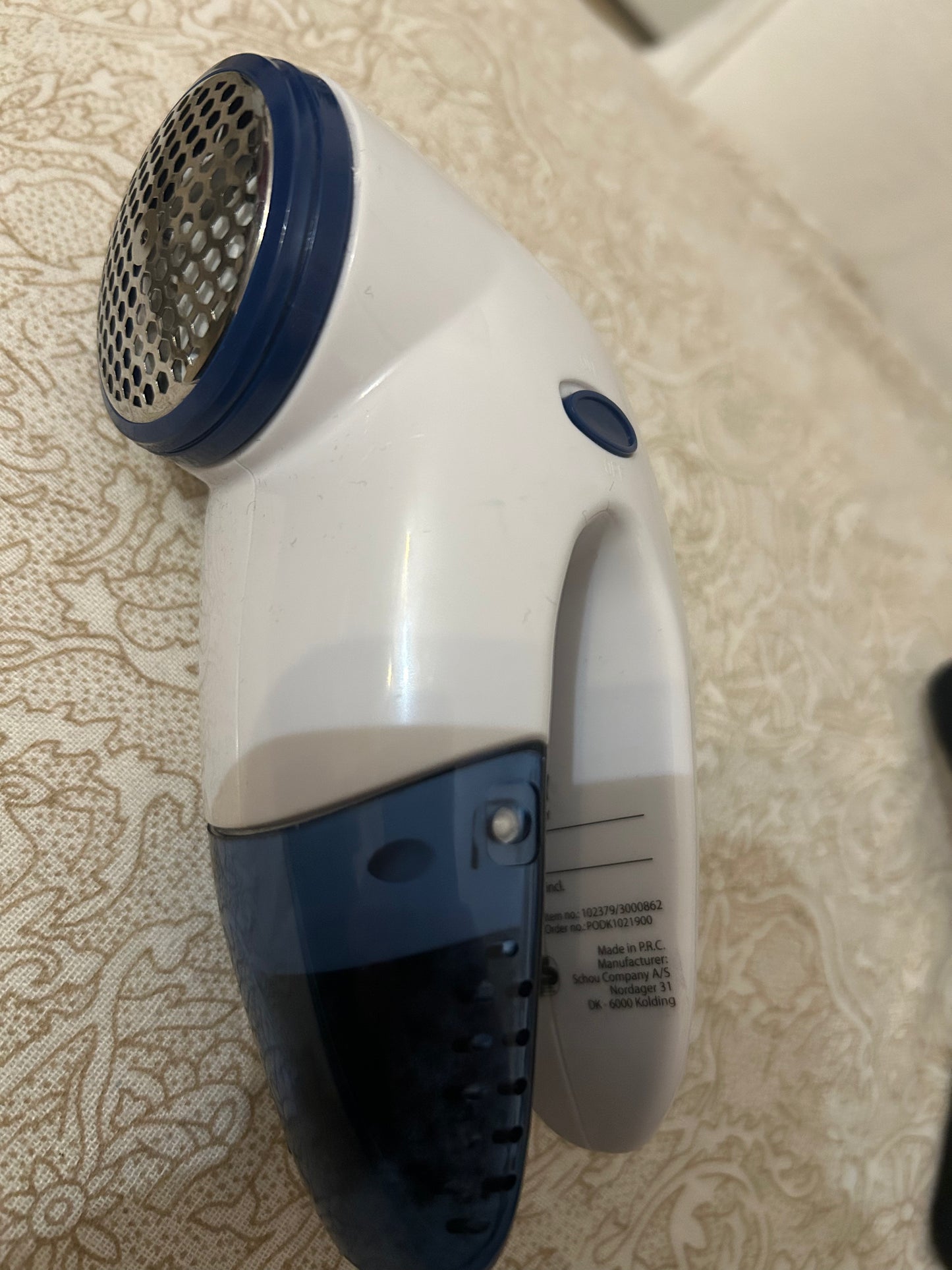 Rasoir électrique anti bouloche